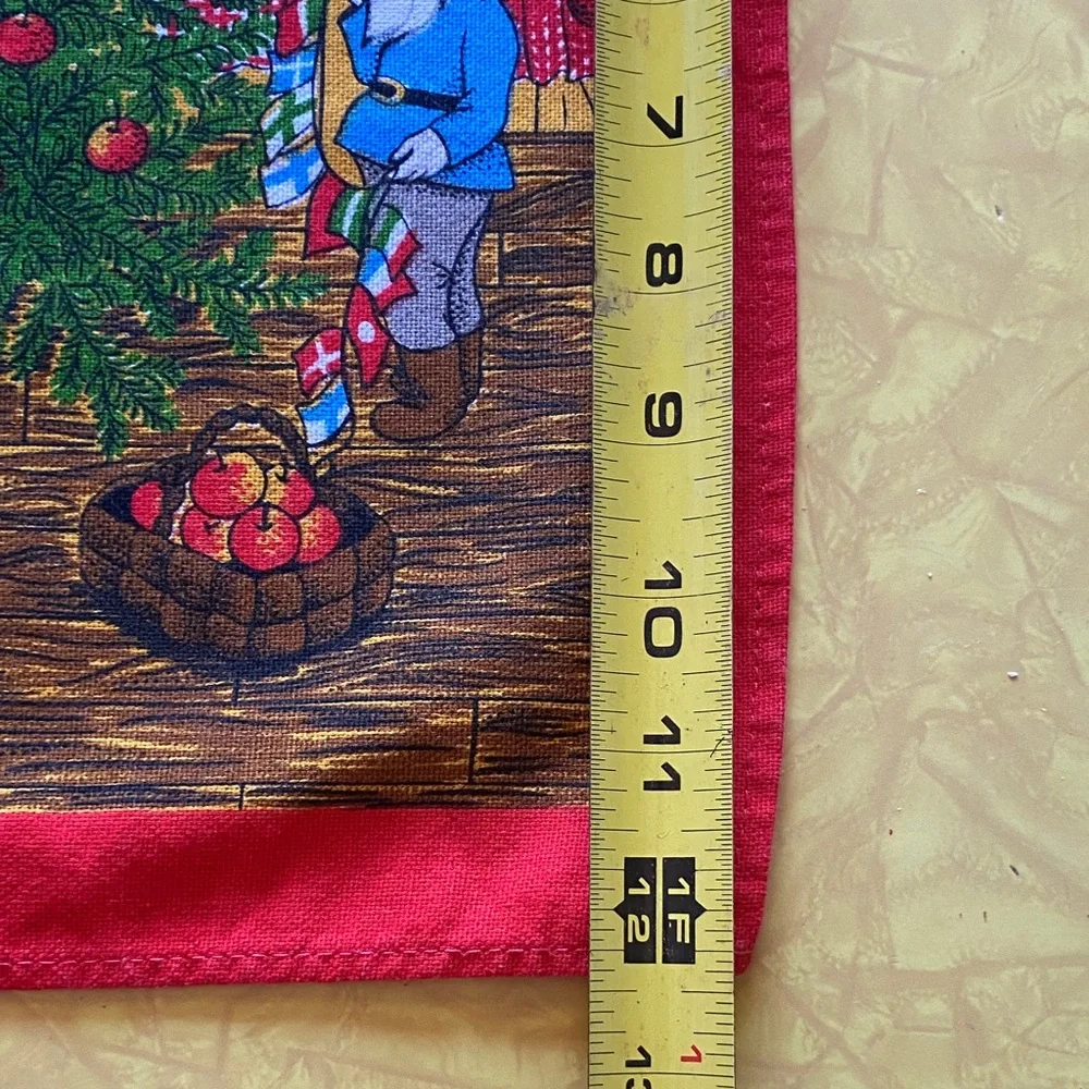 Vintage Nordic Holiday Table Runner